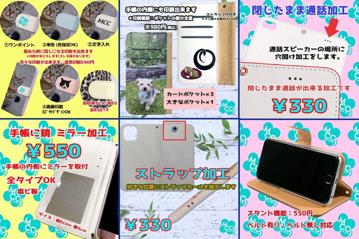 好きな写真でオリジナルスマホケースの制作します 全機種対応好きな写真で手帳タイプのスマホケースの制作 イメージ5