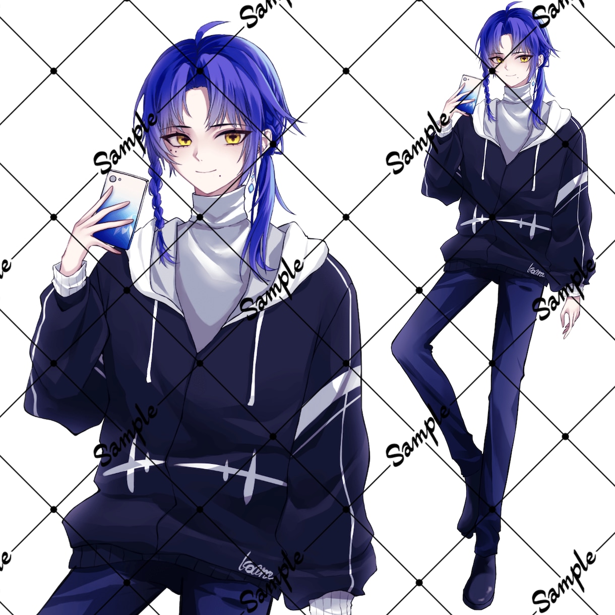 最短一週間納品、TRPG等の立ち絵制作します 立ち絵等が欲しい方、早めに欲しい方はどうぞ！ イメージ3