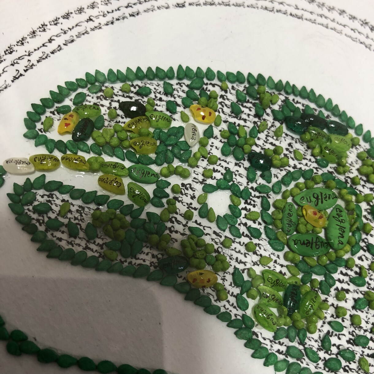 一粒に宇宙を描きます 小さなお米粒に無限の宇宙、肉眼で、書画をしたためます。 イメージ9