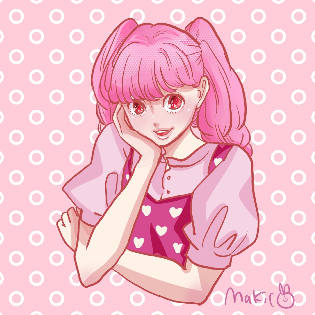 ポップ＋かわいいイラスト描きます 即日〜7日のスピード納品致します！ イメージ10