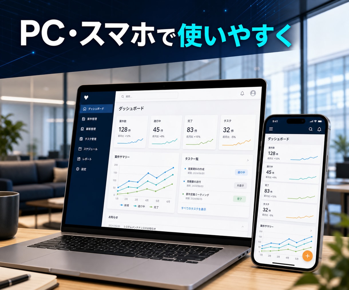 社内システム・業務Webアプリを開発します 予約・顧客・在庫管理を使いやすく イメージ5