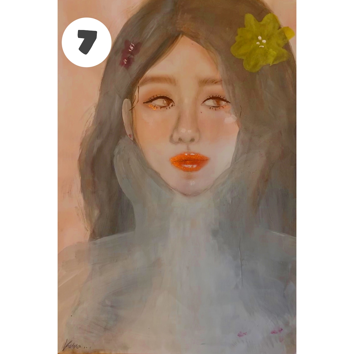 アイコンにオススメな似顔絵を描きます ①〜⑧までの絵柄から自由に選べる！ イメージ8