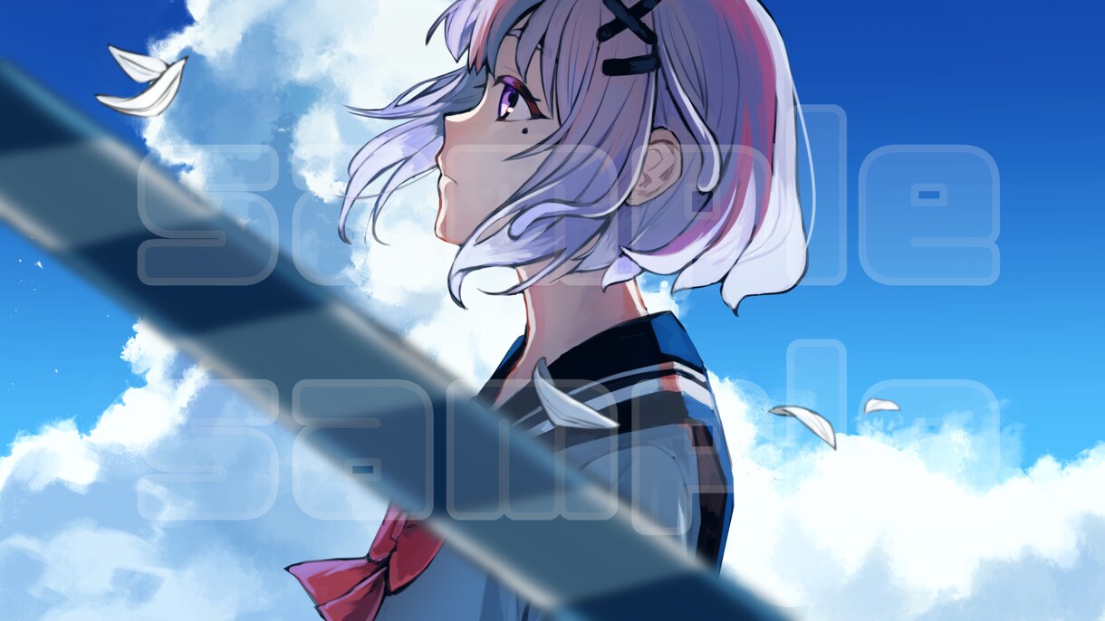 ご希望の等身イラスト・ミニキャラ描きます アイコンやヘッダー、動画の一枚絵、立ち絵などお任せください! イメージ8