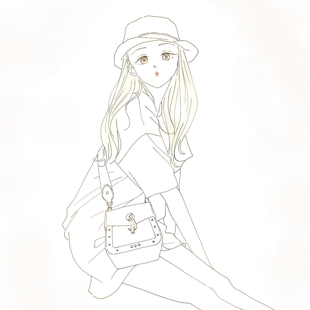 ふんわり優しい雰囲気の似顔絵お描きします シンプルなカラーと柔らかいタッチで、お写真をイラストにします イメージ6