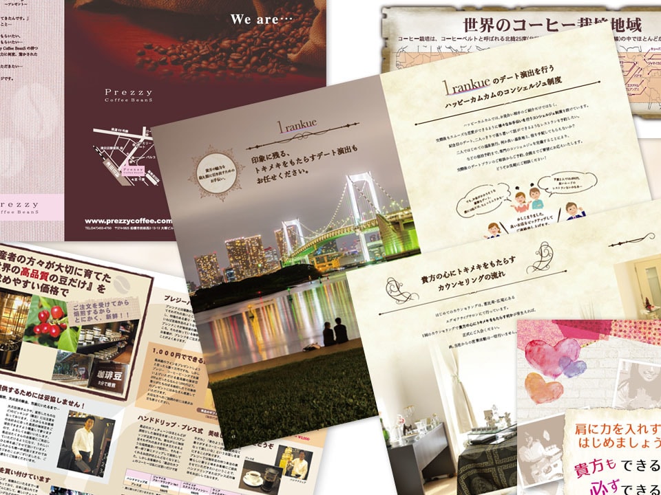 丸投げOK！文章/写真等お任せパンフレット作ります 美大卒・色検1級デザイナー作【集客できるデザインの秘訣とは】 イメージ10