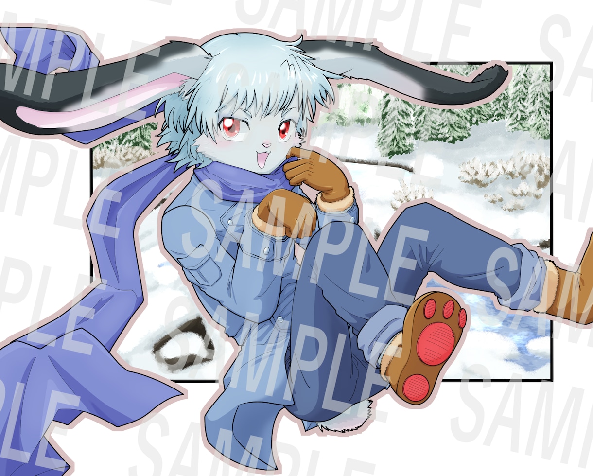 生き生きした獣人を描きます かわいい獣人キャラクターが必要な方へ イメージ6