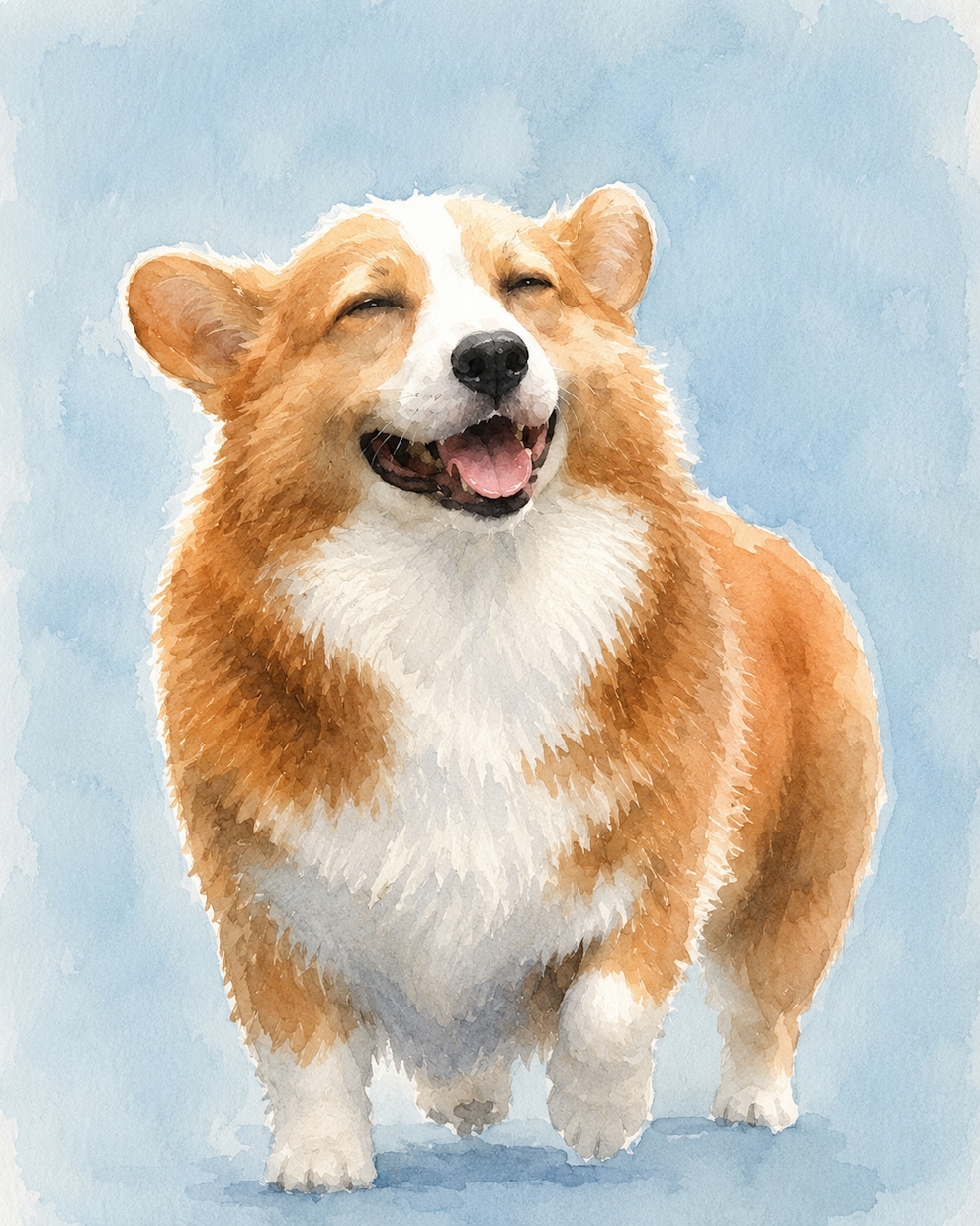 あなたの大切な家族であるペットを飾れる絵にします 大切なペットの世界に一つのキャンバスアート イメージ4