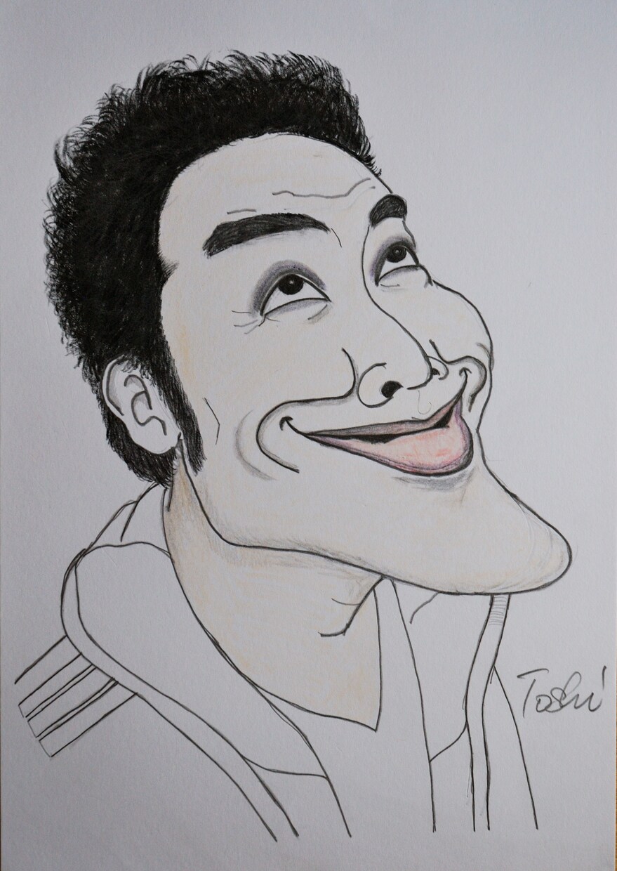 only oneの似顔絵を作成します 経験豊富な似顔絵イラストで個性を出そう イメージ7