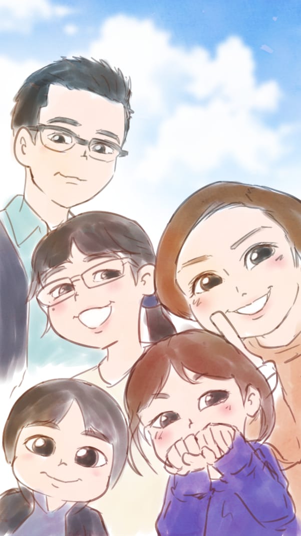 5～8名様用☆想像以上の似顔絵をお描きします 一生記憶に残る唯一無二のプレゼントを イメージ2
