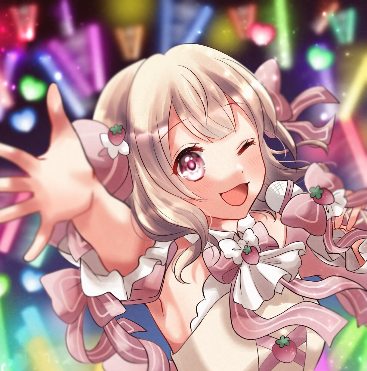 歌ってみたやサムネイル、立ち絵、アイコン描きます 可愛い雰囲気のイラスト描きます！ イメージ1