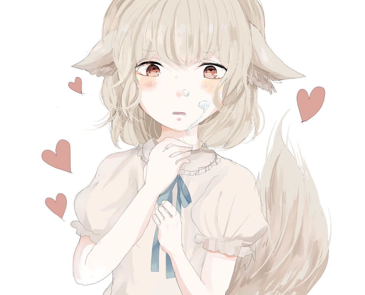 萌え系の女の子の絵を描きます 貴方の好きな女の子を作成しよう！❀ イメージ1