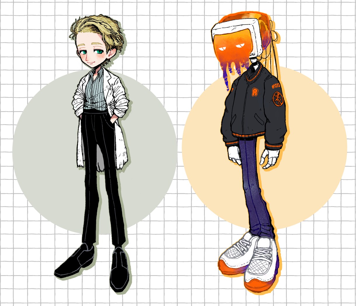 キャラデザ・デフォルメキャライラスト描きます 老若男女／人外などご希望のキャラクターに幅広く対応します イメージ6