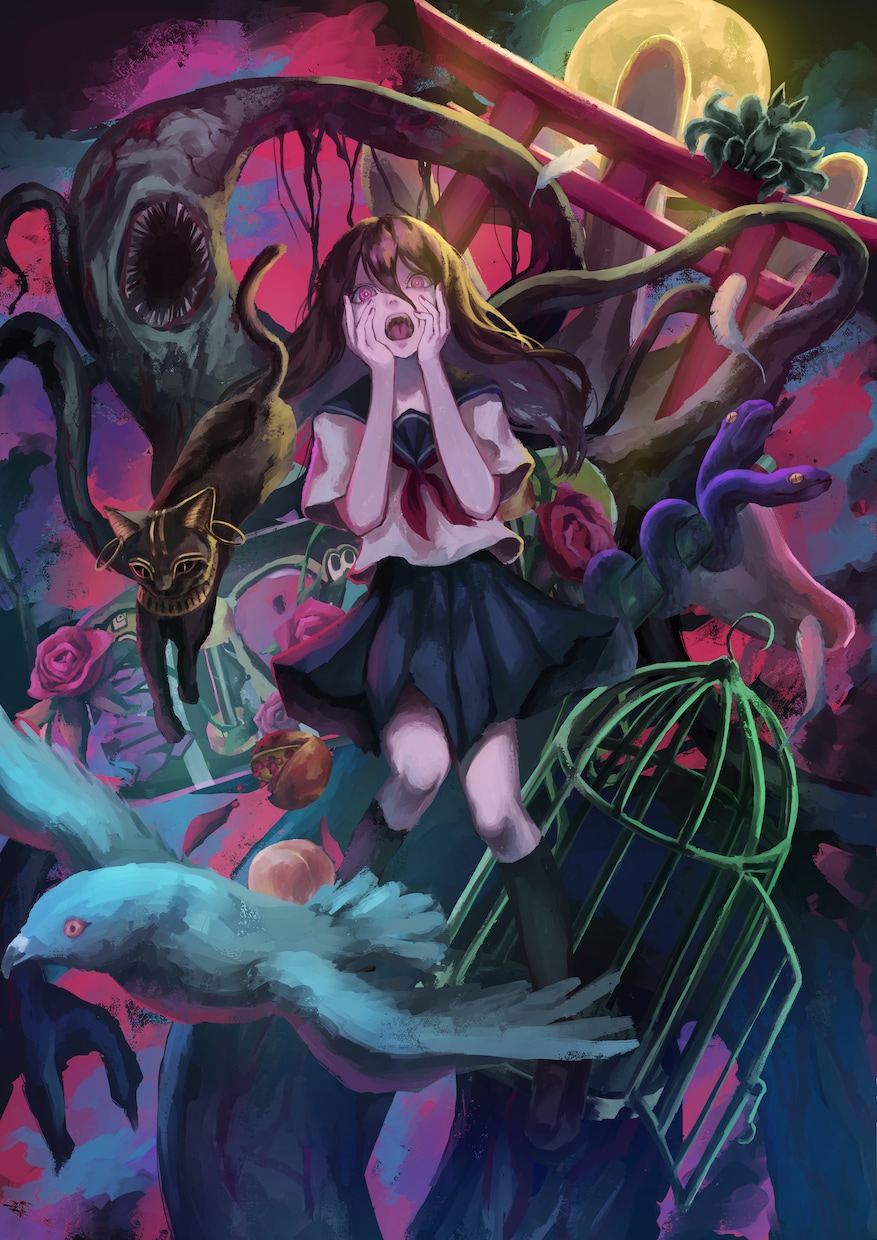 重厚感のあるかっこいいイラストを描きます リアルで、目を惹くイラストを作成 イメージ1