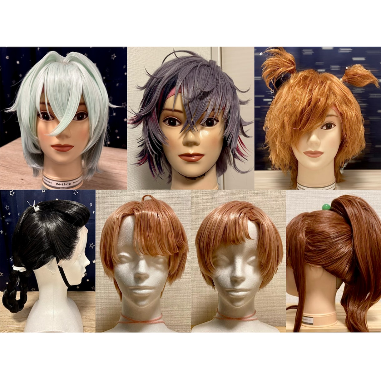 最短5日後ご納品！ウィッグ作成いたします 創作やオリジナルキャラウィッグもお気軽にご相談ください！ イメージ1