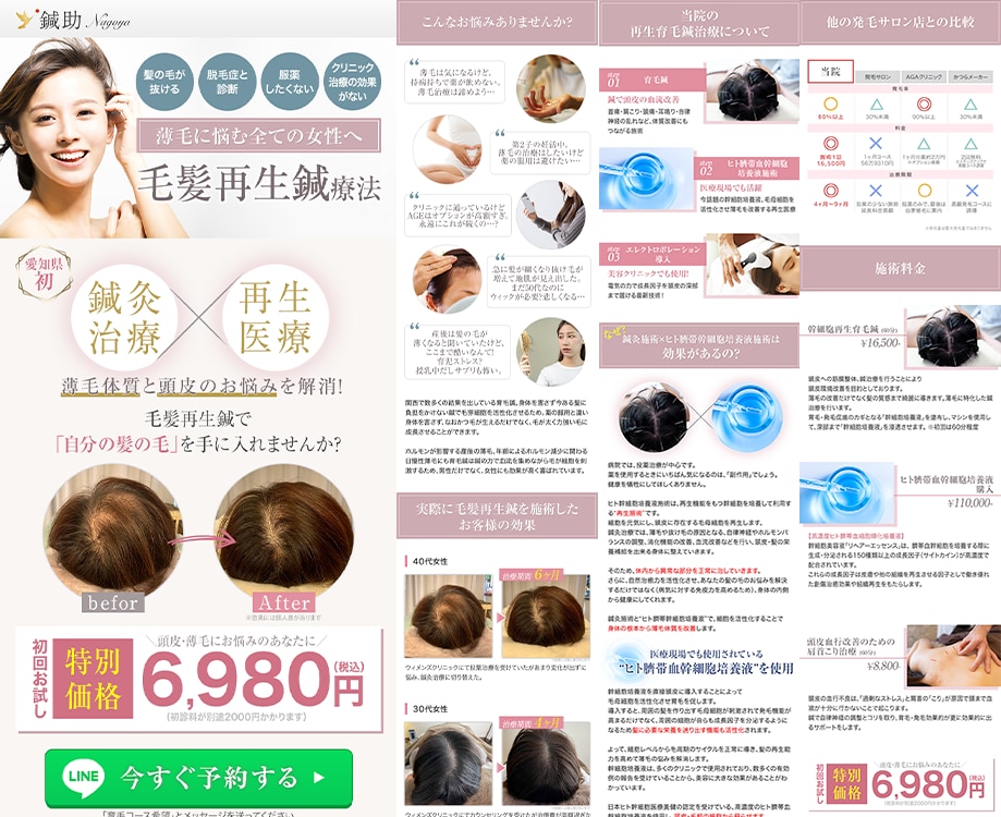 BtoC特化！行動心理学を駆使したLPを作成します ～長さ無制限！ライティングシート＆WEB解析１回プレゼント～ イメージ6