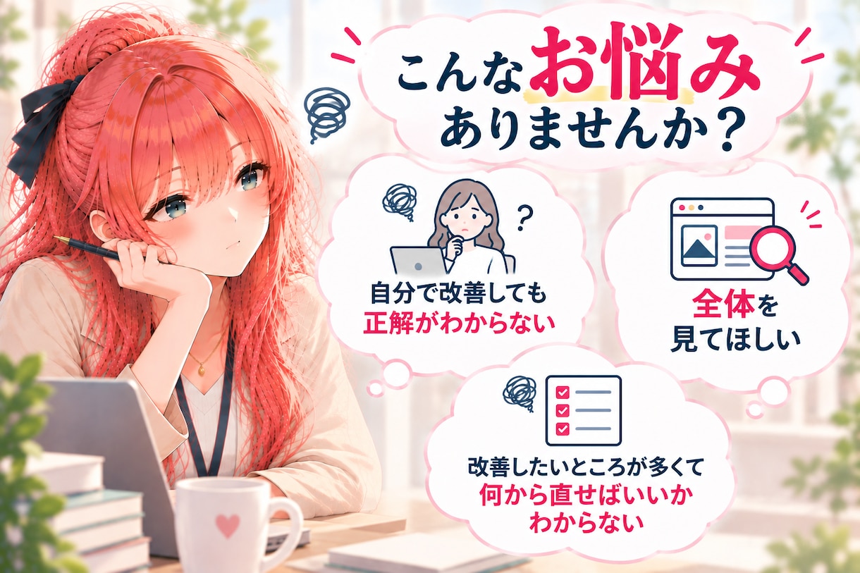 LP・求人を分析し具体的な改善方法をご提案します 課題・優先順位・改善案をまとめた詳細レポートを納品 イメージ2