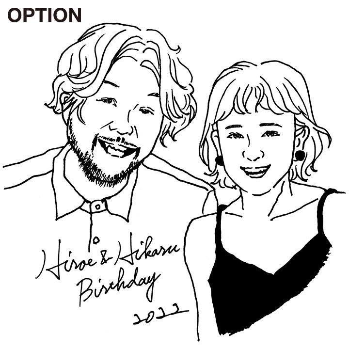 温かみのある線画イラストの似顔絵アイコンを描きます ライン、ツイッター、インスタグラムなどのSNSアイコンに イメージ9