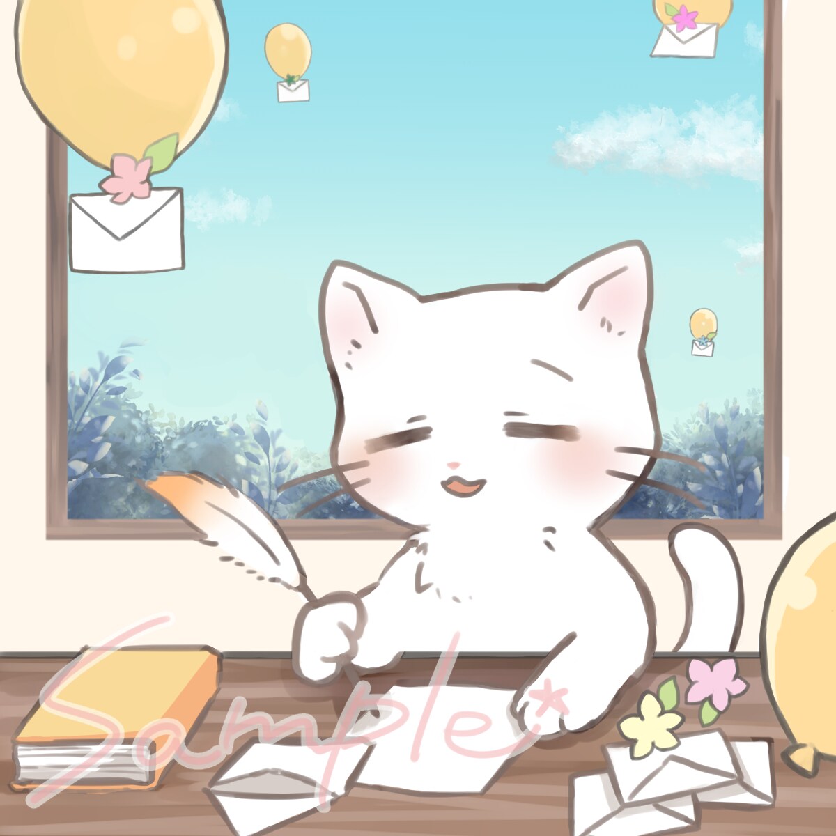 丁寧なヒアリングでイラストを作成いたします SNSの発信やクリエイティブ活動をイラストでお手伝いします！ イメージ5