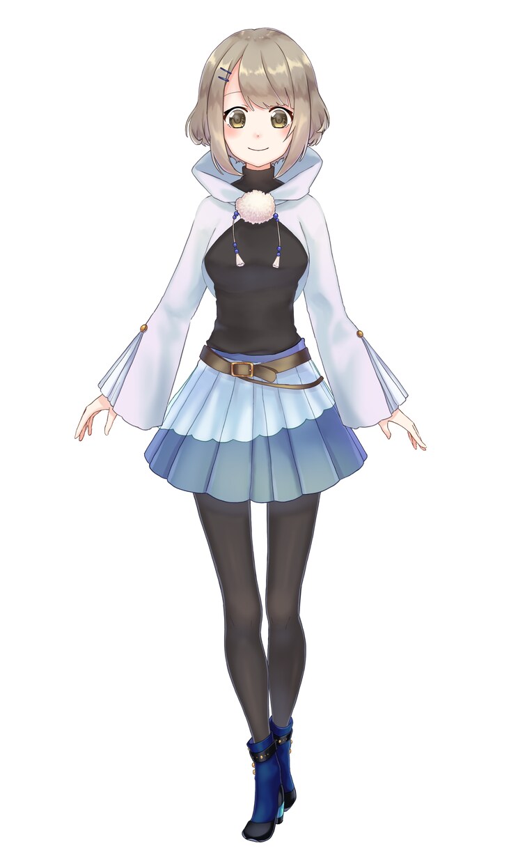 Live2D用イラスト(パーツ分け込み)制作します キャラクターデザインからパーツ分けまで！ イメージ4