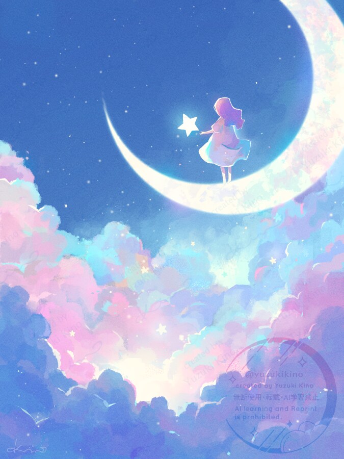 印象的な手描きの主線なしアニメーションを制作します ループアニメ・MV・待機画面などYouTuber様におすすめ イメージ3