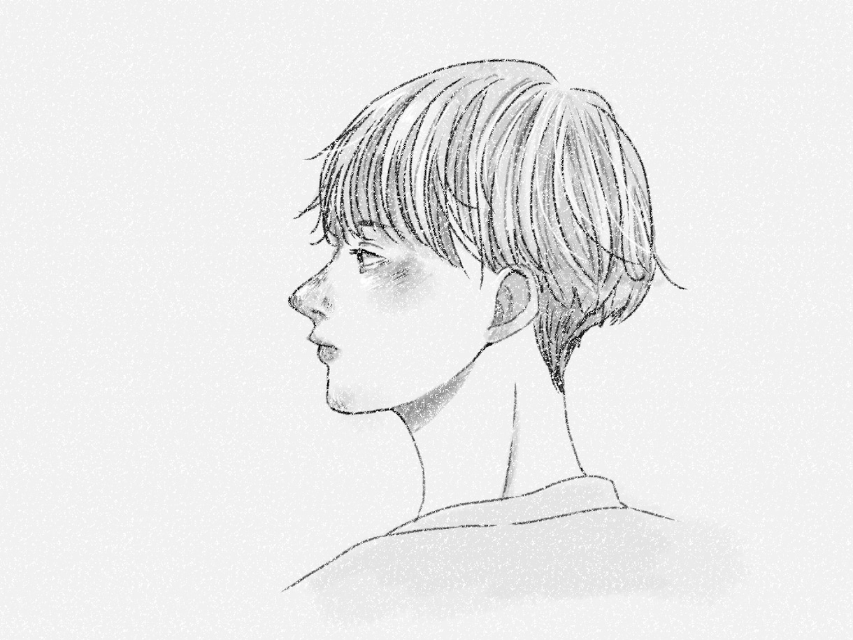 雰囲気のある鉛筆画風モノクロのイラスト描きます 手描き感のあるイラストでオリジナルの世界観を形にできます！ イメージ3