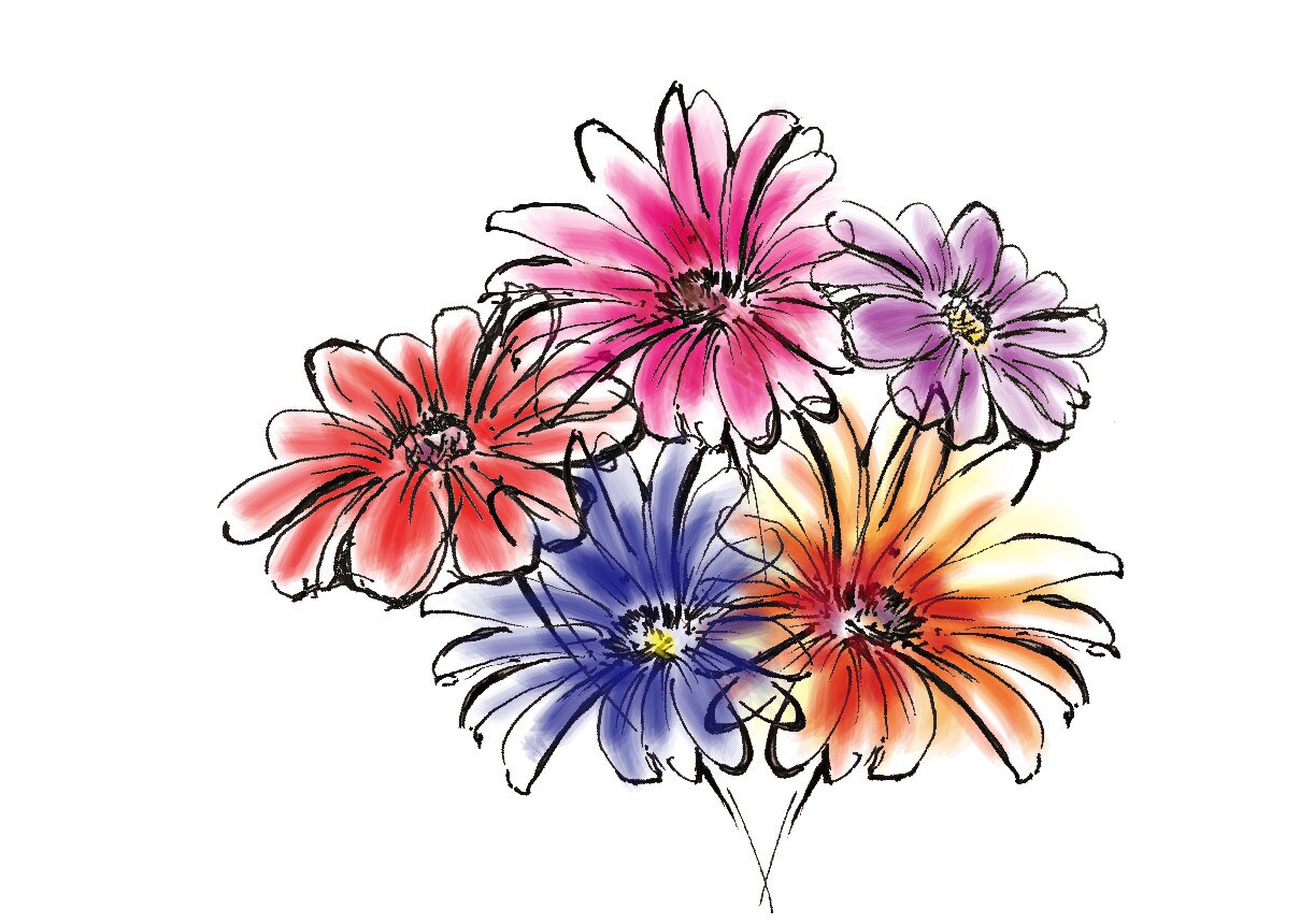植物を使った壁紙やイラストを作成します あなたの好きな植物を絵にしてみませんか？ イメージ5