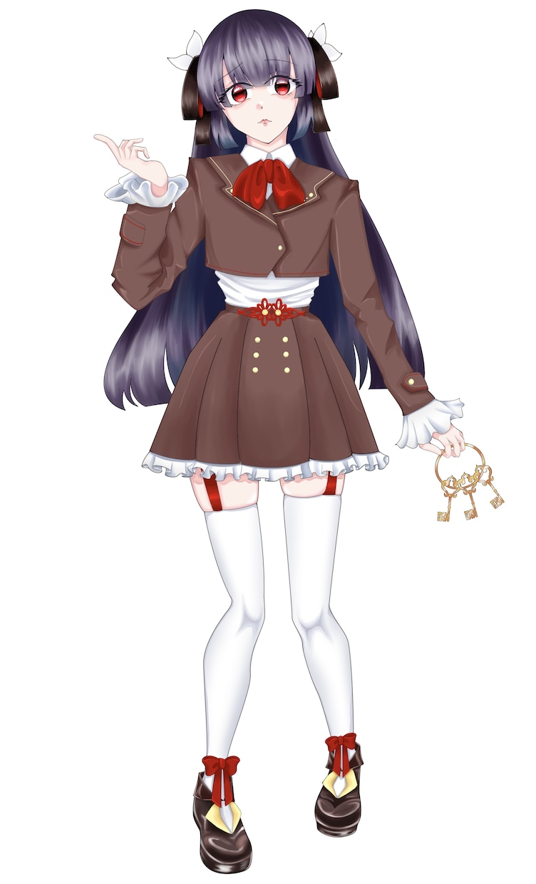 立ち絵、キャラクターデザインします IRIAM、配信用、TRPG用立ち絵制作 イメージ2