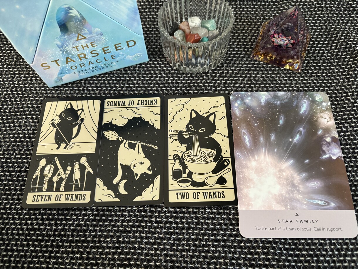 タロットとオラクルカードのスリーカードで占います 人間関係⭐︎タロットとオラクルカードで占います♪ イメージ3