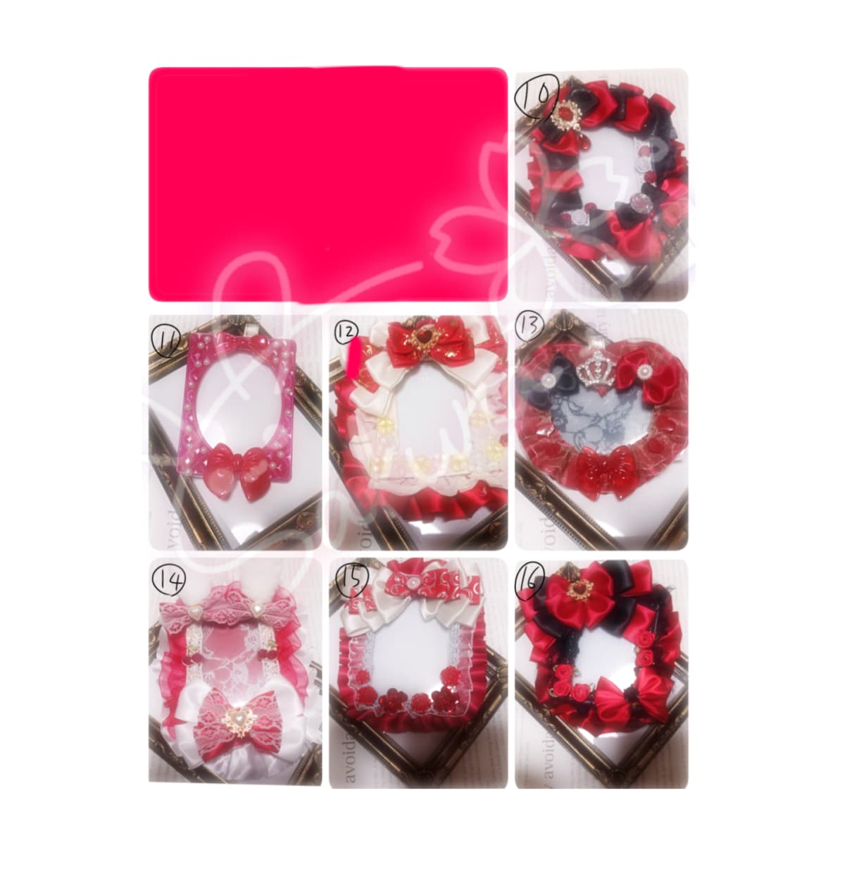 既存の硬質ケースデコを販売します 様々な種類の手作り硬質ケースデコです イメージ2