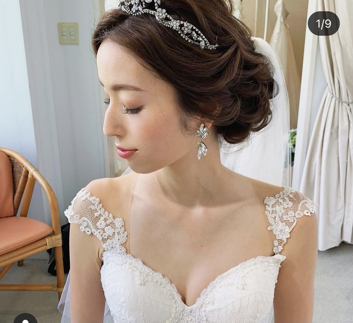 お顔タイプからウェディングヘアをご提案します 絶対後悔しないウェディングヘアを一緒にみつけます！！ イメージ1