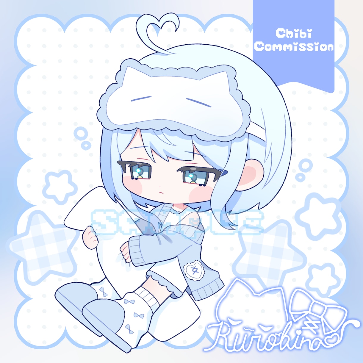 グッズ映え！かわいいデフォルメイラスト制作します 商用利用込！動画アイコングッズ等に様々な用途に使用できます！ イメージ6