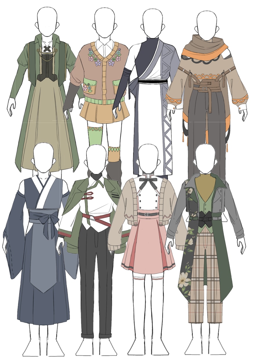 trpgなどで使用できる立ち絵を描きます 少しであれば絵柄を変更可能です。 イメージ7