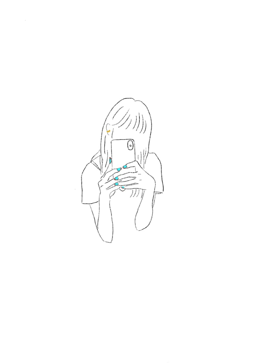 シンプルでエモいイラストを描きます エモい写真からイラストを描いてます イメージ4