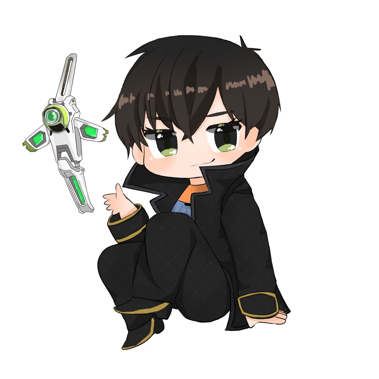 SNSで使えるミニキャラ描きます 可愛いイラストで柔軟に対応致します イメージ4