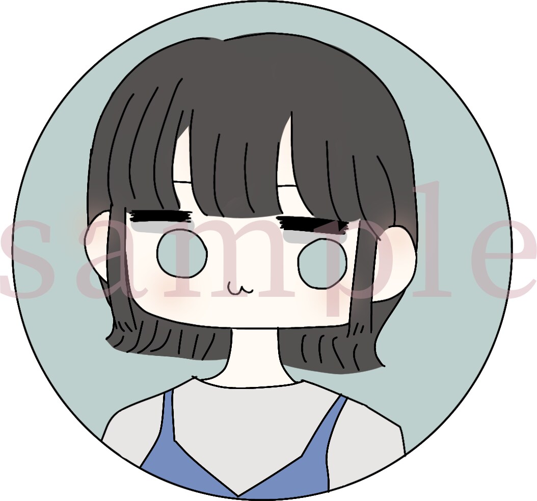 好感度 UP！SNSのアイコン描きます コスパ最強！低コストでお望みのアイコンを！無料修正何回でも！ イメージ3