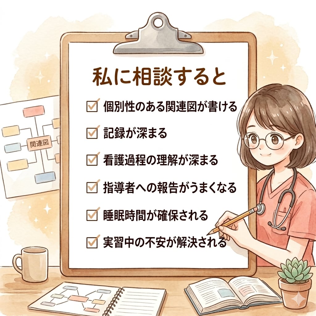 看護実習のお困りごとを解決します 経験と的確なアドバイスで「わからない」を「わかる」に変える イメージ3