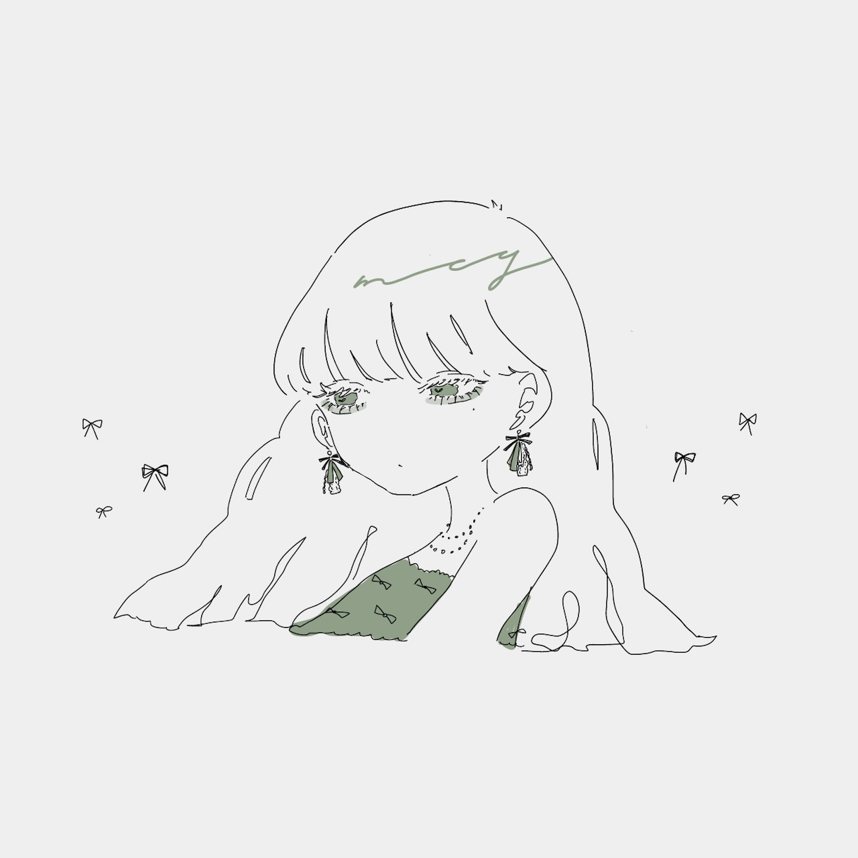 ゆるっとかわいい女の子のイラストを描きます SNSアイコン用にも、挿絵にも！ イメージ3