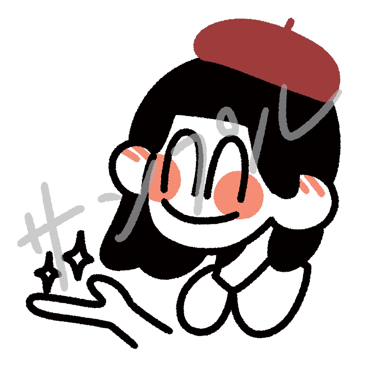 ゆるかわ似顔絵アイコン描きます シンプルで親しみやすく、覚えられやすいアイコン制作いたします イメージ3