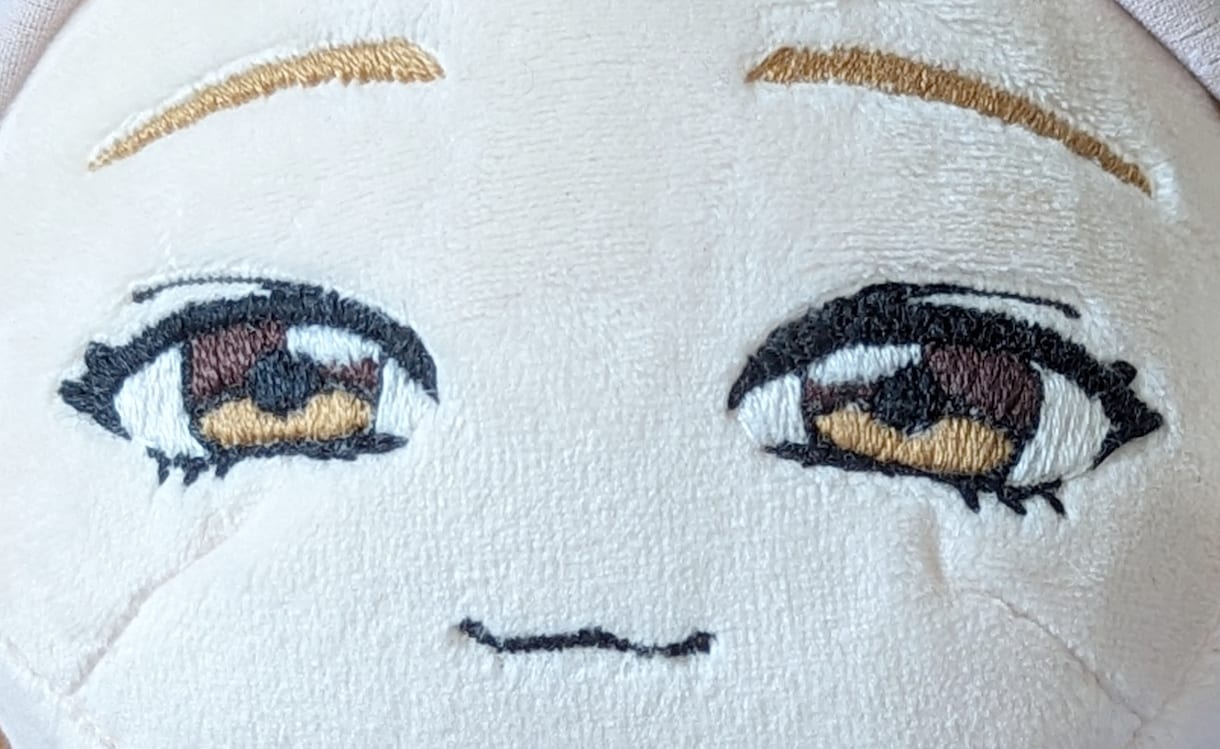 ぬい刺繍承ります 髪やボディの刺繍もお手伝いします イメージ3