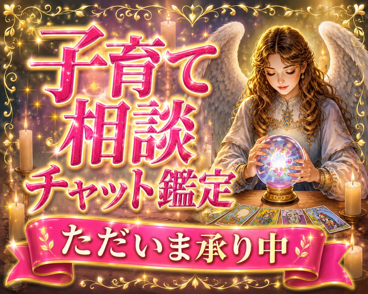 育ち盛り期の子育てのお悩みに寄り添いながら占います 子どもの‘‘トリセツ‘‘を読み解いて、その子に合った子育てを イメージ1