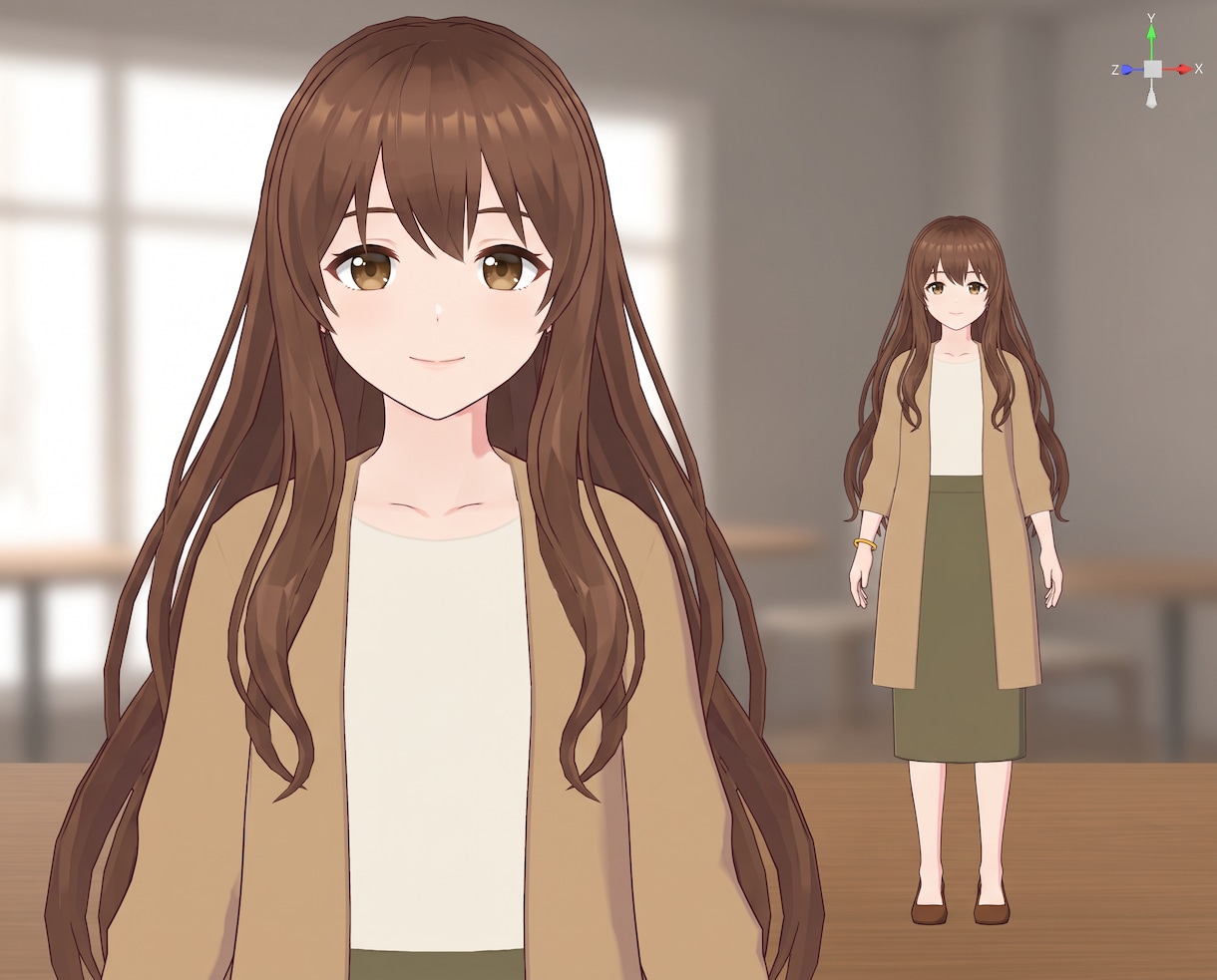 3DVtuberの【全部込み】で一括制作いたします 高品質な３D制作をフルスクラッチで制作！ご予算相談可能です イメージ12