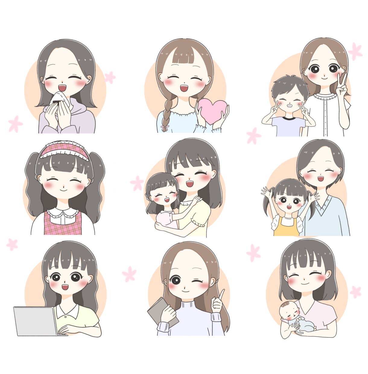 好感度アップ♪ゆるかわ♡アイコンお描きします 商用OK!インスタやX(ツイッター)、ブログ等のSNSに♪ イメージ7