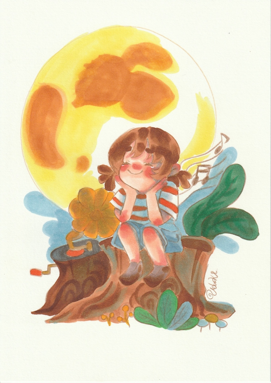 商用可| 可愛いSNSアイコン・ヘッダーを描きます アナログで温かみのあるアイコン・ヘッダーを仕上げます。 イメージ7