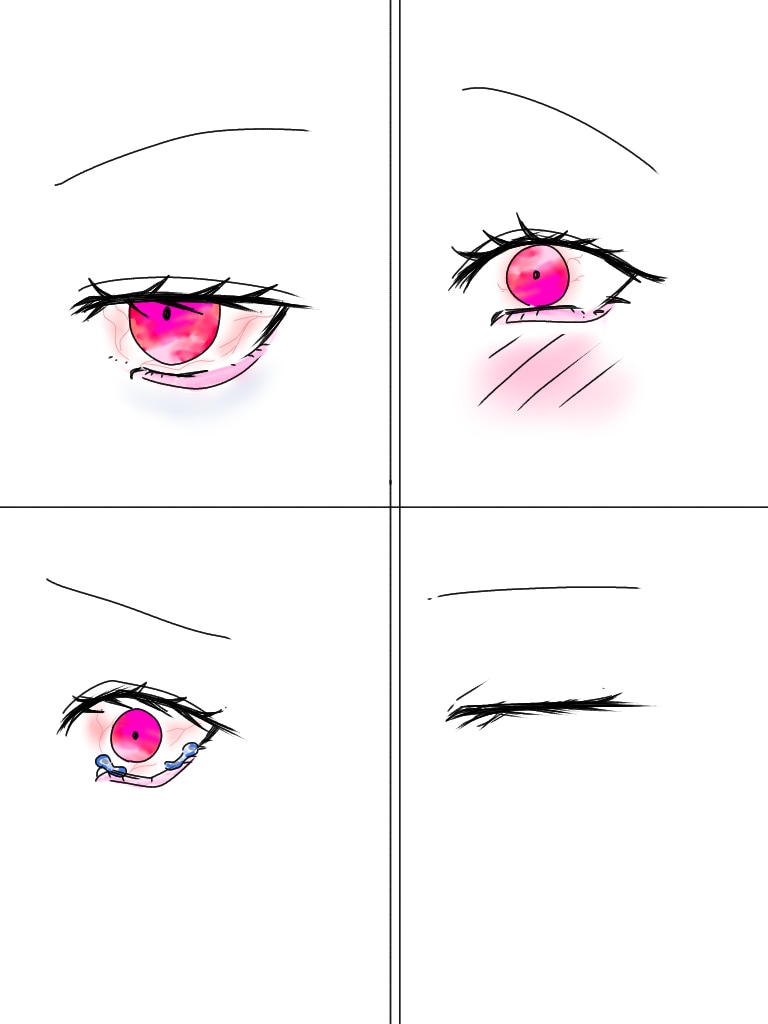 目を描くことが苦手な人を目だけ描いて助けます イラストを描く時目が苦手で描けない人へ、模写、トレスでお助け イメージ1