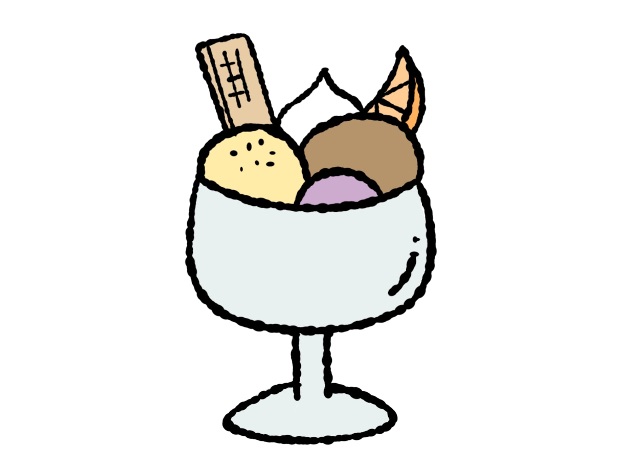 商用利用OK！可愛い食べ物のイラストをお描きします ⭐︎手描きでほのぼのした雰囲気です。挿絵やアイコンに♪ イメージ6