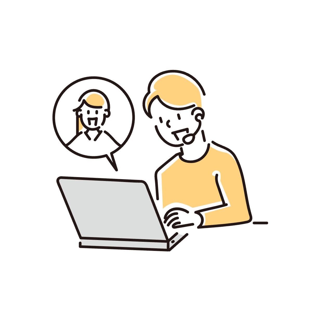 サービス購入前にお打ち合わせをします サービス購入前にビデオチャットで相談可能です イメージ1