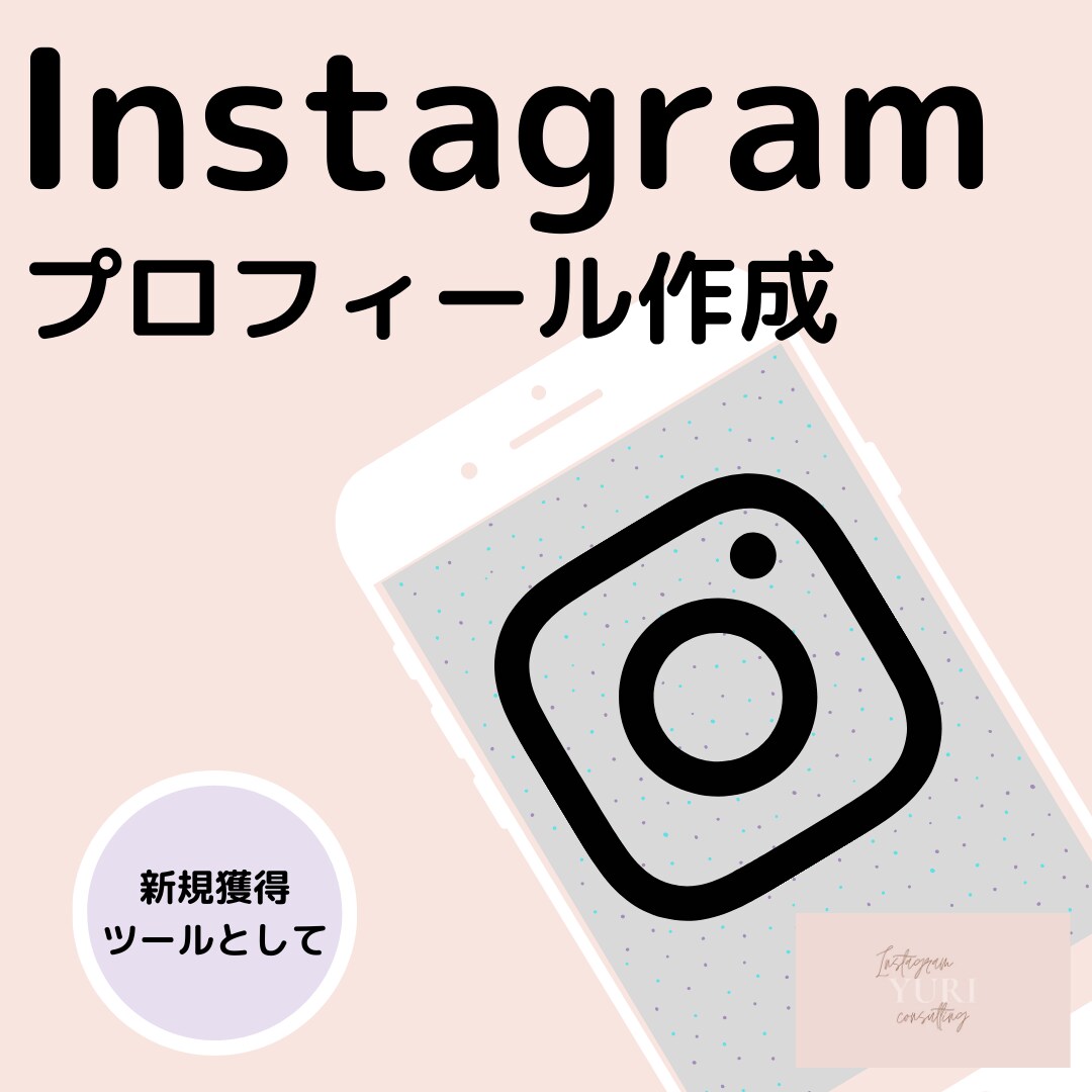 Instagramのプロフィール作成をいたします １０秒でフォローされるページ作り（お試し版） イメージ1