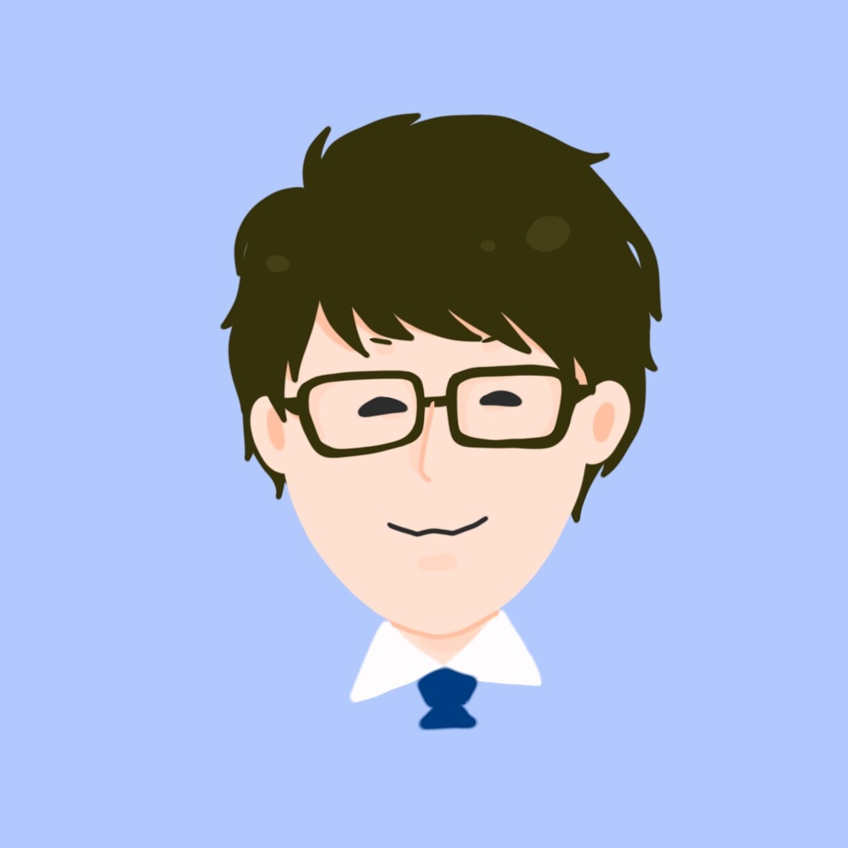 シンプルでゆるい似顔絵アイコン作成します 大人も子供も◎プレゼントや寄書き、SNSや名刺・ブログ等に◎ イメージ4