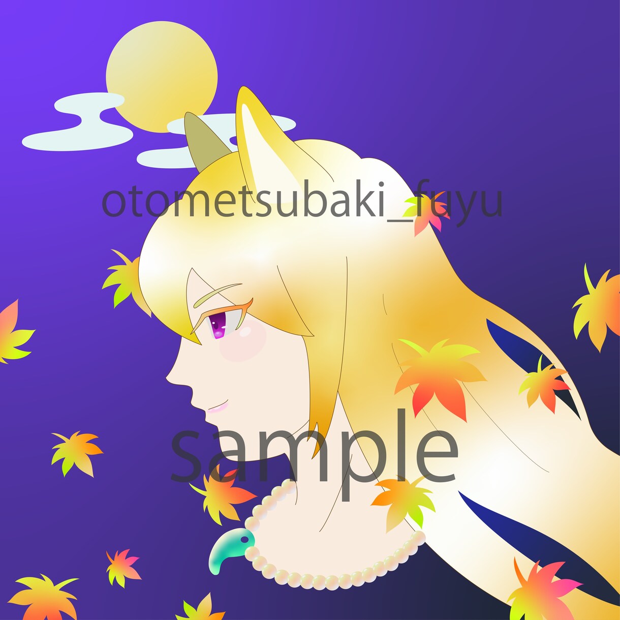 おしゃれでかわいい女性のSNS用アイコンを作ります SNSなどで使える似顔絵(アイコン)を描きます。 イメージ4