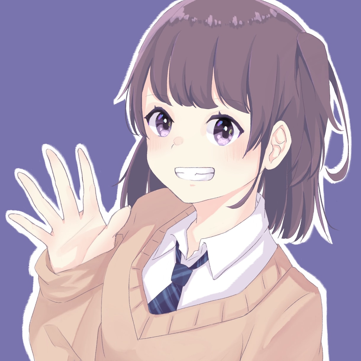 アイコン・イラスト・キャス画描きます アニメキャラ・オリジナル・ミニキャラ等OKです イメージ2